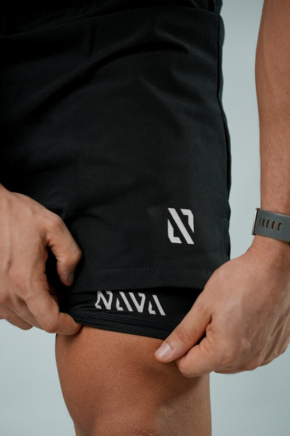 Pantaloneta de compresión Negra